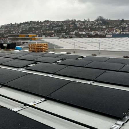 Decarbonization Automotive Plant Roof Installation