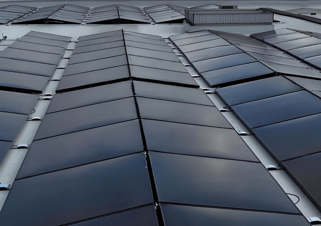 PVT Plant on Industrial Building 