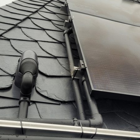 PVT System Details Piping Old Mansion Chemnitz