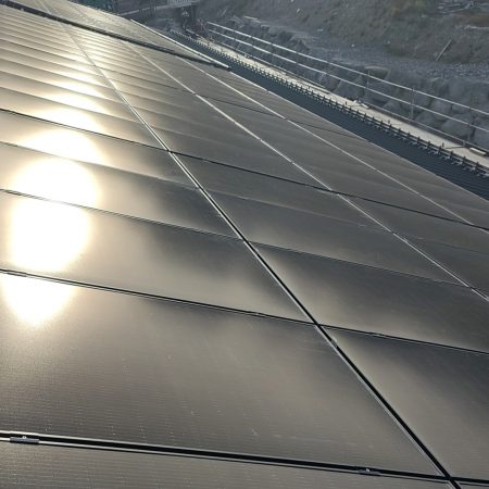 PVT Wellness Hotel Decarbonization PVT Plant Sunmaxx Modules Closeup