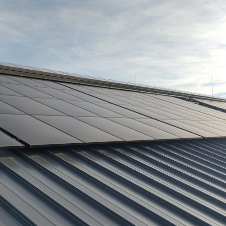 PVT Wellness Hotel Decarbonization PVT Plant Sunmaxx Modules from Below