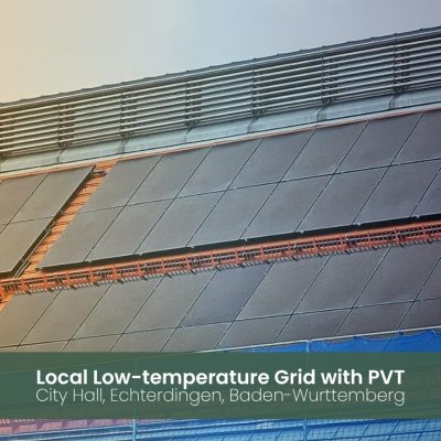 Reference Low Temperatur Grid with PVT in Echterdingen