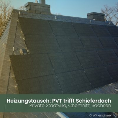Referenz PVT bivalent energetische Sanierung einer alten Stadtvilla in Chemnitz